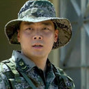 Men Polyester Boonie Cap Sun Bucket Brim Hat Fishing Hiking Sports Supplies 59cm Army Green