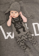 Cute Fashionable Baby Boys Short Sleeve Top With Pants Trousers Set Outfit Summer Clothing Accessory Monster 80