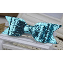 Baby Girls Women Fashionable Bow Hair Clip Glitter Headwear Decor Hair Ornaments Blue