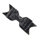 Baby Girls Women Fashionable Bow Hair Clip Glitter Headwear Decor Hair Ornaments Black