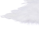 Set Of 2 PCS Lovely Baby Girls Artificial Feather Headband With Hair Wing Photo Props White + Green