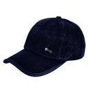 Men Women Adjustable Solid Color Cotton Blend Baseball Cap Hip Hop Hat Sports Accessories Blue
