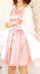 Elegant Stunning Silky Iridescent Wrap Stole Shawl Scarf Wedding Bridal Evening Wear Ball Party Prom Supplies White