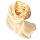 Elegant Stunning Silky Iridescent Wrap Stole Shawl Scarf Wedding Bridal Evening Wear Ball Party Prom Supplies Champagne