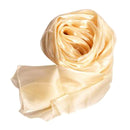 Elegant Stunning Silky Iridescent Wrap Stole Shawl Scarf Wedding Bridal Evening Wear Ball Party Prom Supplies Champagne