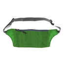 Men Outdoor Sports Hiking Camping Phone Pen Money Storage Holder 3 Zipper Pocket Charms Waist Belt Bag Hip Bag Green