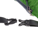 Men Outdoor Sports Hiking Camping Phone Pen Money Storage Holder 3 Zipper Pocket Charms Waist Belt Bag Hip Bag Green