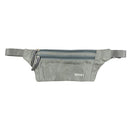 Men Outdoor Sports Hiking Camping Phone Pen Money Storage Holder 3 Zipper Pocket Charms Waist Belt Bag Hip Bag Grey