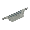 Men Outdoor Sports Hiking Camping Phone Pen Money Storage Holder 3 Zipper Pocket Charms Waist Belt Bag Hip Bag Grey