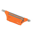 Men Outdoor Sports Hiking Camping Phone Pen Money Storage Holder 3 Zipper Pocket Charms Waist Belt Bag Hip Bag Orange