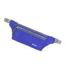 Men Outdoor Sports Hiking Camping Phone Pen Money Storage Holder 3 Zipper Pocket Charms Waist Belt Bag Hip Bag Blue