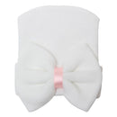 Newborn Baby Infant Toddler Beanie Hat Cap Headwear Head Decor Hair Accessory White