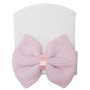 Newborn Baby Infant Toddler Beanie Hat Cap Headwear Head Decor Hair Accessory Pink & White