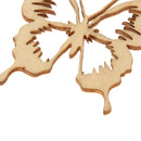 Natural Butterfly Unfinished Wood Shape Craft Supplies Laser Cut Out DIY Arts Decoration