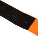 Men Polyester Smooth Adjustable Self Bow Tie Necktie Wedding Party Supplies Orange