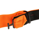 Men Polyester Smooth Adjustable Self Bow Tie Necktie Wedding Party Supplies Orange
