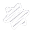 Small Star Clear Perler Fuse Beads Pegboard DIY Kid's Craft