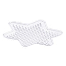 Small Star Clear Perler Fuse Beads Pegboard DIY Kid's Craft