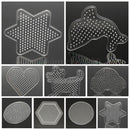 Large Square Clear Perler Fuse Beads Pegboard DIY Kid's Craft