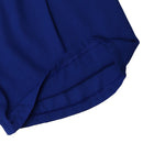 Women Girls Fashionable Beachwear Sleeveless V Neck Playsuit Bodycon Jumpsuit Trousers Summer Clothing Blue M