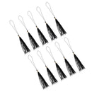 Set of Acrylic Fibers Tassels Souvenir High School Grad Gown Cap 45 CM Black