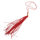 Pretty Acrylic Fibers Grown Up Graduation Cap Clothing Costume Students Teachers Tassels Red 45CM
