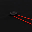 Men Women Mortar Board Graduation Tutor Trencher Master Doctor Hat Cap For Graduation Cremony College Fancy Dress Photography Costume Awards Honor Black + Red