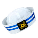 Unisex Captain Sailor Hat Skipper Navy Marine Cap Kids Military Hat Yacht Cap