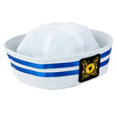 Unisex Captain Sailor Hat Skipper Navy Marine Cap Kids Military Hat Yacht Cap