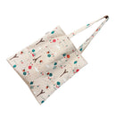 Fashion Womens Canvas Shoulder Bag Shopping Handbag Floral Printed Bag