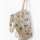 Fashion Womens Canvas Shoulder Bag Shopping Handbag Floral Printed Bag