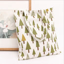 Fashion Womens Canvas Shoulder Bag Shopping Handbag Floral Printed Bag