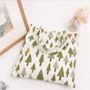 Fashion Womens Canvas Shoulder Bag Shopping Handbag Floral Printed Bag
