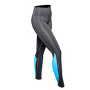 Womens Fashion Casual Clothing Yoga Gym Sportswear Leggings Trousers Full Length Pants Blue XL