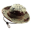 Men Women Fashionable Outdoor Hiking Camping Hunting Hat Cap Wide Brim Fishing Hat Sun Hat Cap Brown