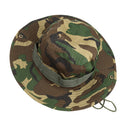 Men Women Fashionable Outdoor Hiking Camping Hunting Hat Cap Wide Brim Fishing Hat Sun Hat Cap Green