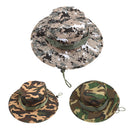 Men Women Fashionable Outdoor Hiking Camping Hunting Hat Cap Wide Brim Fishing Hat Sun Hat Cap Green