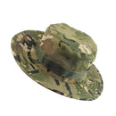 Men Women Fashionable Outdoor Hiking Camping Hunting Hat Cap Wide Brim Fishing Hat Sun Hat Cap Camouflage Green