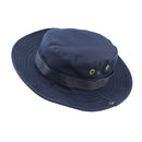 Men Women Fashionable Outdoor Hiking Camping Hunting Hat Cap Wide Brim Fishing Hat Sun Hat Cap Dark Blue