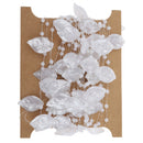 5M Pearls Leaf Beads Chain Garland Wedding Decor DIY Crafts Lace Trims White