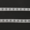 5M Pearl Beads Cotton Line Chain For DIY Craft Wedding Decor Beige