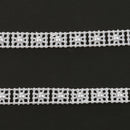 5M Pearl Bead Cotton Line Chain For DIY Craft Wedding Decor 10mm Wide White