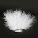 Women's Diamante Feather Hair Clips Wedding Party DIY Hair Decor White
