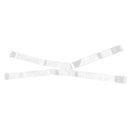 Pair of Adjustable Clear Invisible Transparent Bra Strap for Women