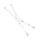Pair of Adjustable Clear Invisible Transparent Bra Strap for Women
