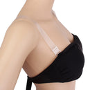 Pair of Adjustable Clear Invisible Transparent Bra Strap for Women