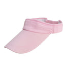 Men Women Summer Fashion Sun Protective Outdoor Sports Golf Tennis Wide Brim Beach Sun Hat Cap Pink