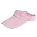 Men Women Summer Fashion Sun Protective Outdoor Sports Golf Tennis Wide Brim Beach Sun Hat Cap Pink
