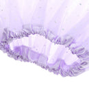 Kids Girls Polyester Princess Series Glitter Star Pattern Tutu Ballet Dress 28 CM 2-7YRS Light Purple