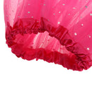 Kids Girls Polyester Princess Series Glitter Star Pattern Tutu Ballet Dress 28 CM 2-7YRS Fuchsia